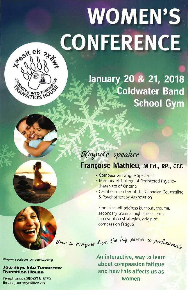 Coldwaterband Women's Conference 2018
